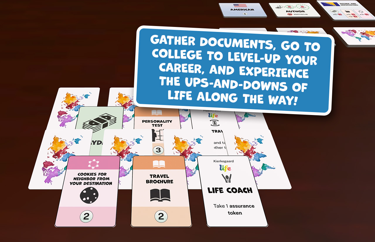 Emigration Game Card Layout